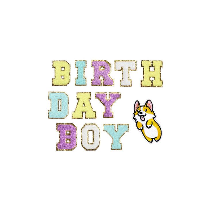 Personalised Birthday Patch T-shirt for Kids