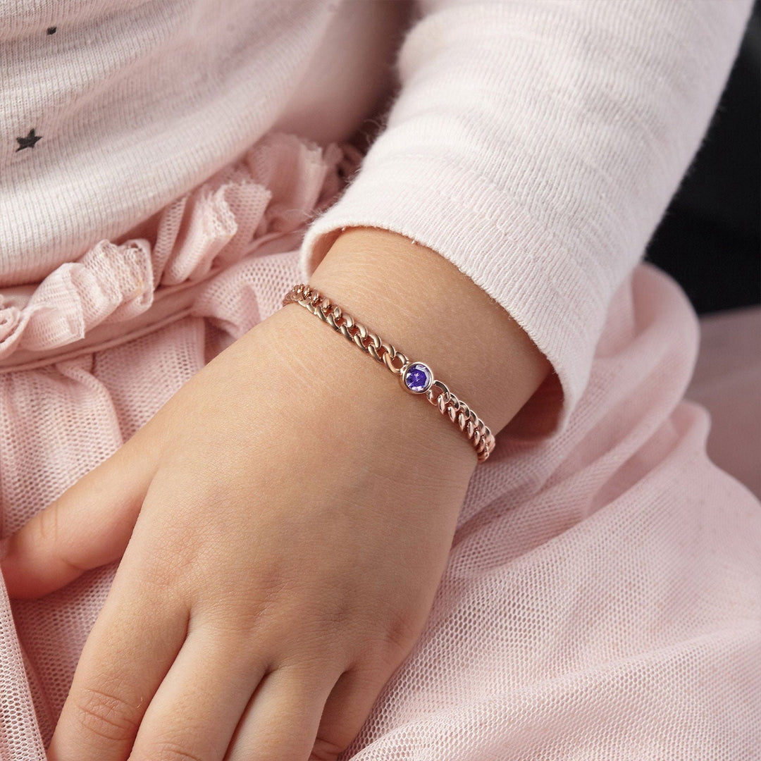Custom Children's Birthstone Bracelet