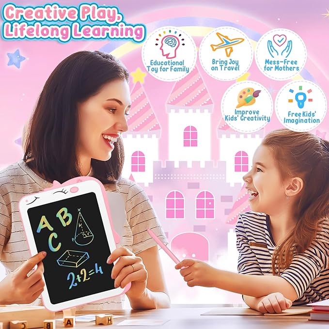 LCD Doodle Graffiti Board Dinosaur Model Children's Educational Toy