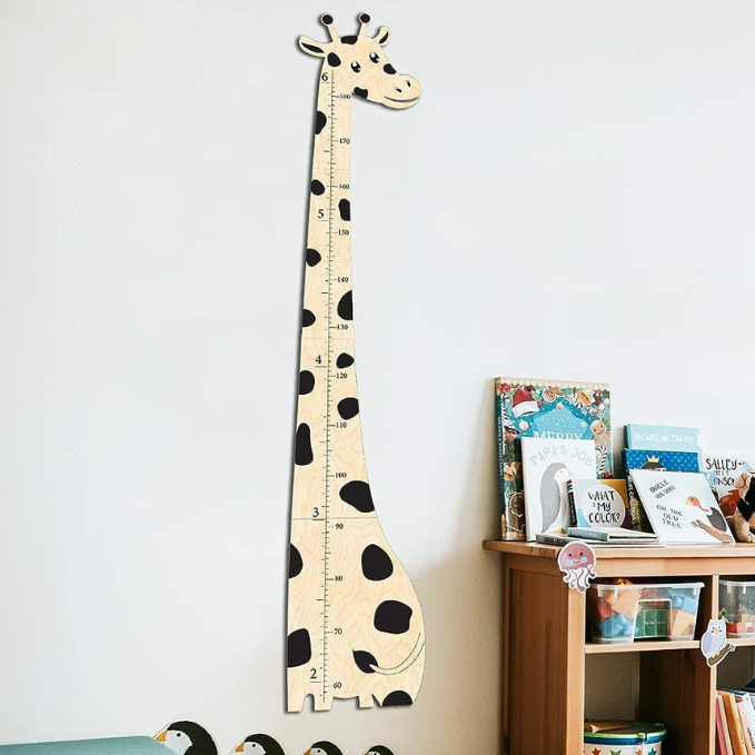 Wooden Baby Height Growth Chart Ruler For Kids