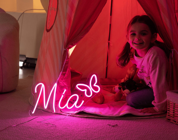 Personalized Name Neon Sign For Kids